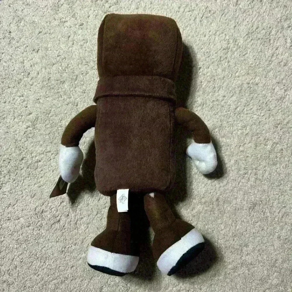 🔥Hershey Park Milk Chocolate Bar Plush Candy Bar Doll 2016  11" Petting Zoo - Picture 2 of 5